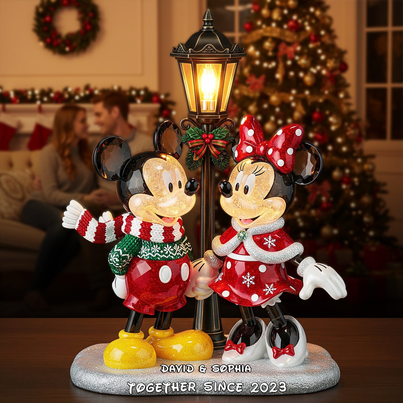 Together Forever Couple Light Box - Personalized Anniversary Gift For Couples 07PGLU281025