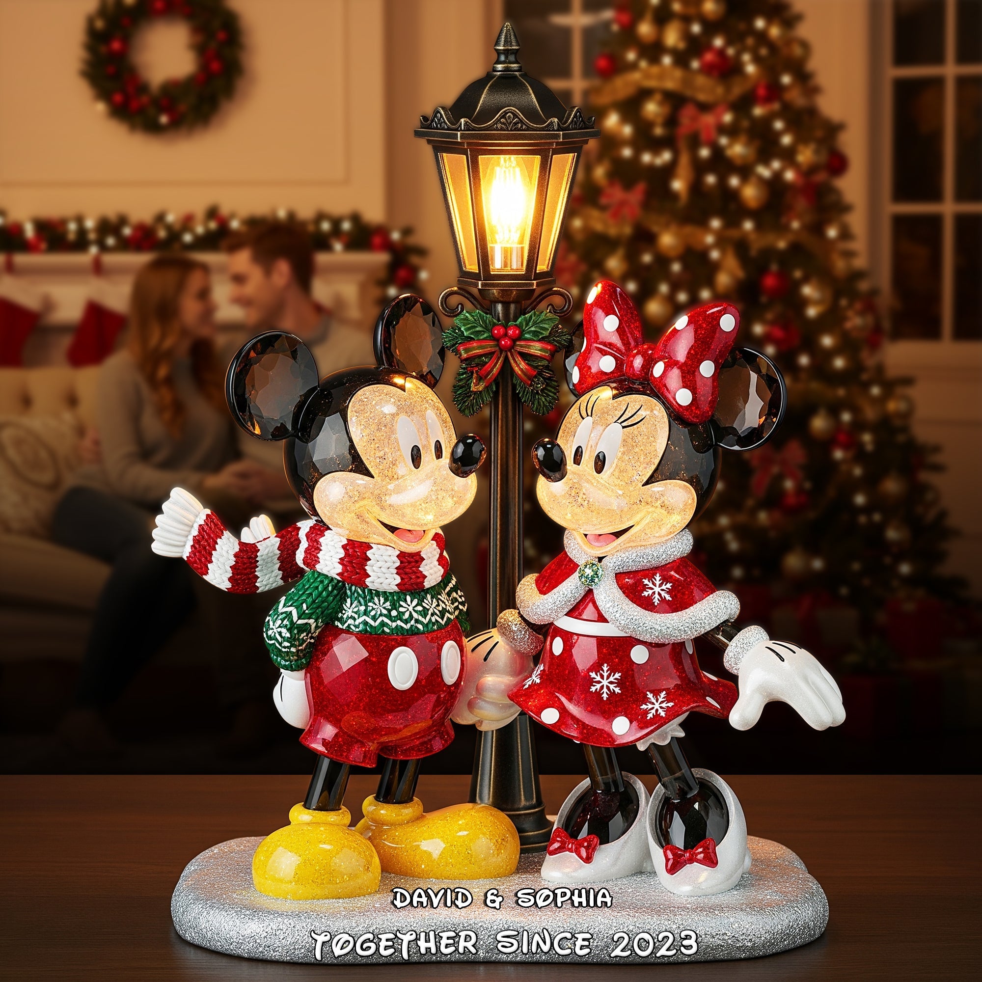 Together Forever Couple Light Box - Personalized Anniversary Gift For Couples 07PGLU281025