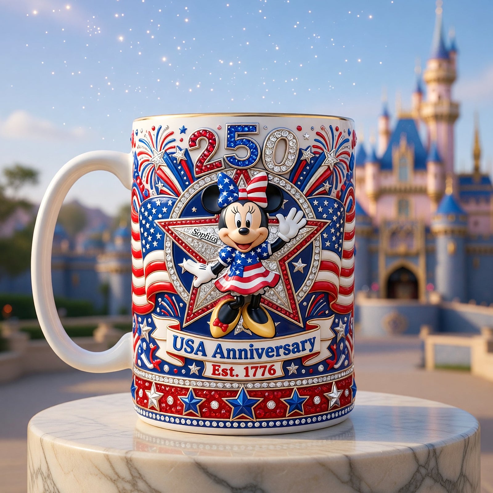 250th Anniversary USA Coffee Mug - Personalized Gifts For Patriots 01paqn220526