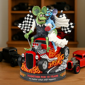 Anniversary On Hot Car Plaque - Personalized Gifts For Couple 05qhqn280625