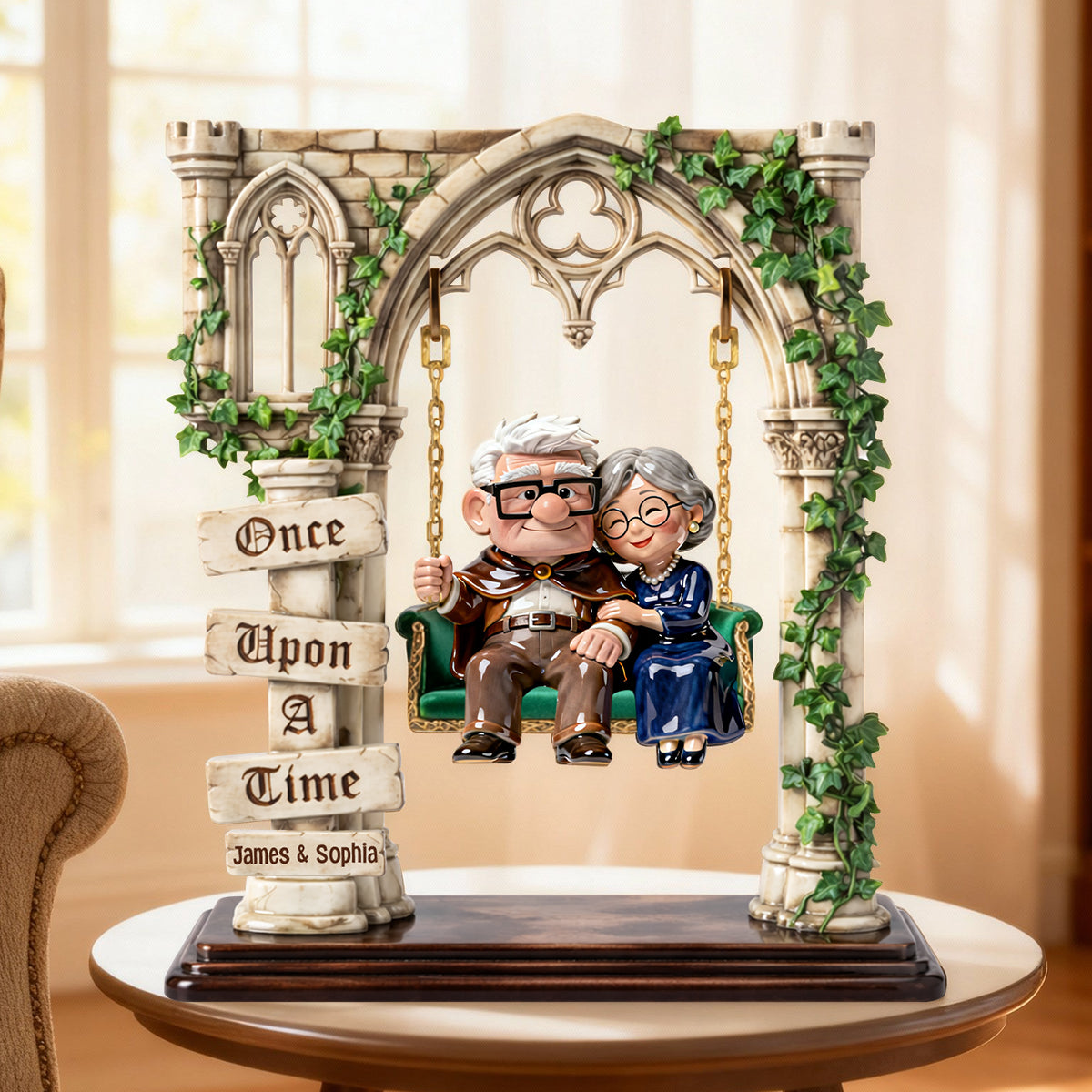Forever Couple Acrylic Plaque - Personalized Gifts For Couple 05OHTN040226