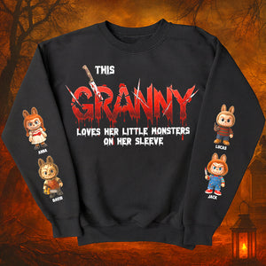 Spooky Grandma Shirt - Personalized Gifts For Grandma 02natn120825