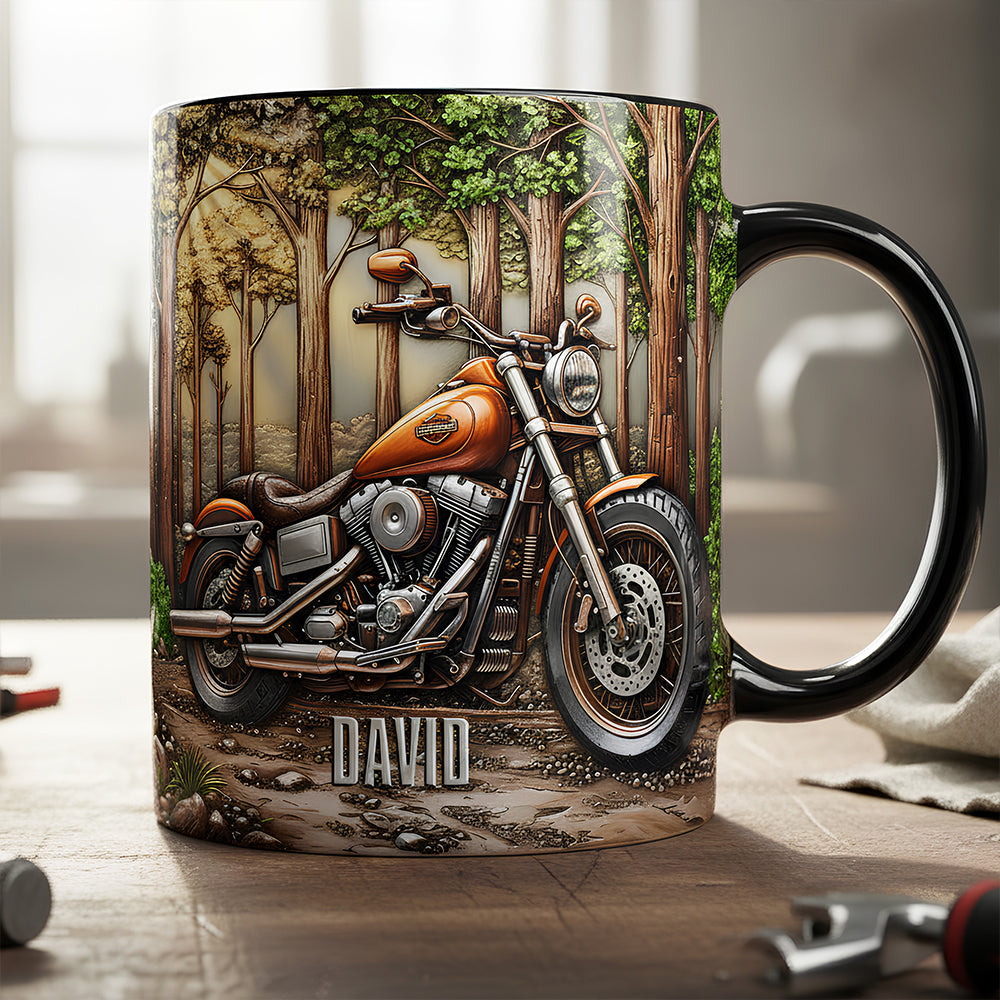 Adventure Mug Personalized Gifts For Motorcycle Lover 04TODT041225