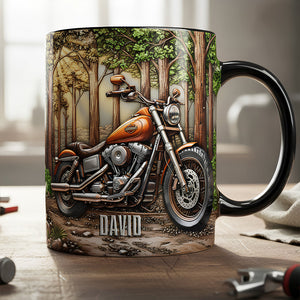 Adventure Mug Personalized Gifts For Motorcycle Lover 04TODT041225