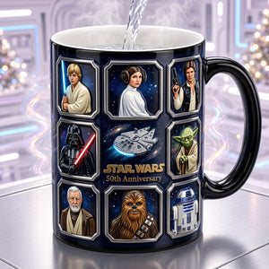 Warriors Precious Journey Merry 50th Anniversary Magic Mug - Personalized Gifts 01nadt141026