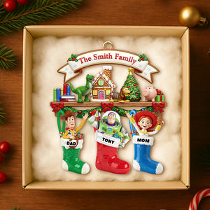 Cute Animated Characters Ornament Personalized Christmas Gifts For Family 03hudt051125