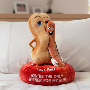 Fun Property Couple Custom Shape Pillow - Personalized Gifts For Couples 03QHMG131125