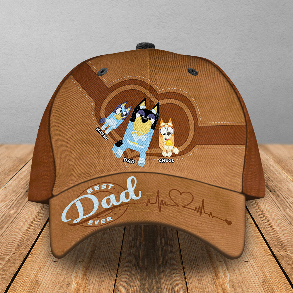 Best Dog Dad Classic Cap - Personalized Gifts For Father 051ACDT020524-Homacus