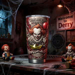 Creepy Clown Horror Tumbler - Personalized Gifts For Horror Lovers 02PALU200126
