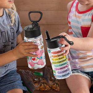 Personalized Gifts For Kid Tumbler, Animal Goes To School 02NAPU180724-Homacus