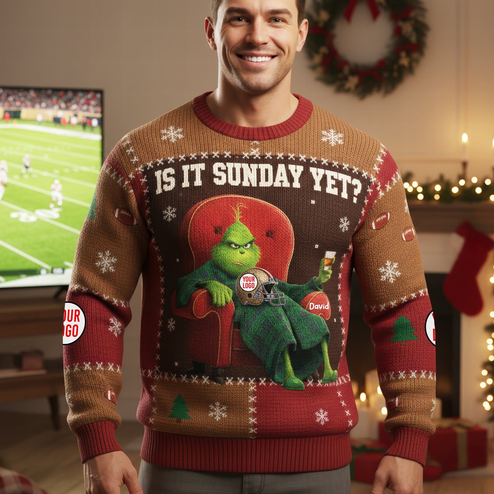 Waiting For Sports Season Ugly Sweater - Personalized Gifts For Sports Fans 04QHQN221025-Homacus