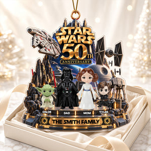 50 Years Of Timeless Memories Ornament - Personalized Anniversary Gift For Family 01OHDT021026-Homacus