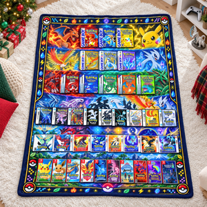 Creature Card Blanket - Personalized Gifts 09naqn071026