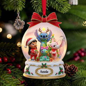 Holiday & Friends Christmas Ornament Personalized Gifts For Friends 04PGLU161025