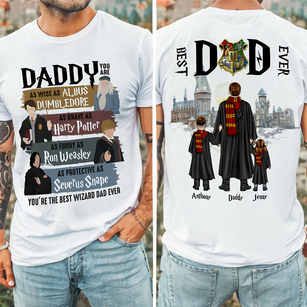 Wizard Dad Shirt - Personalized Gifts For Dad 01hudt220525tm