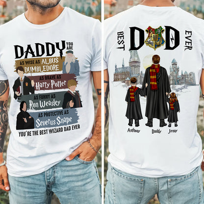 Wizard Dad Shirt - Personalized Gifts For Dad 01hudt220525tm