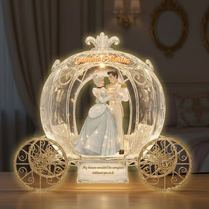 Romantic Fairytale Couple Light Box - Personalized Gifts For Couple 07kimg161225
