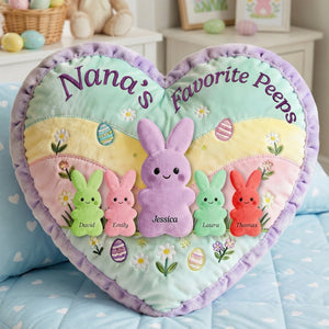 Grandma Peep Easter Custom Shape Pillow - Personalized Gifts For Grandma 05naqn300126