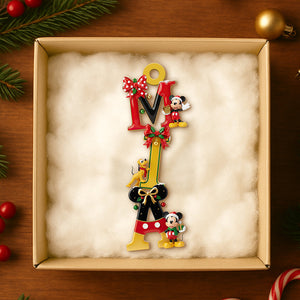 Adorable Alphabet Ornament Personalized Christmas Gifts 01KIDT281025