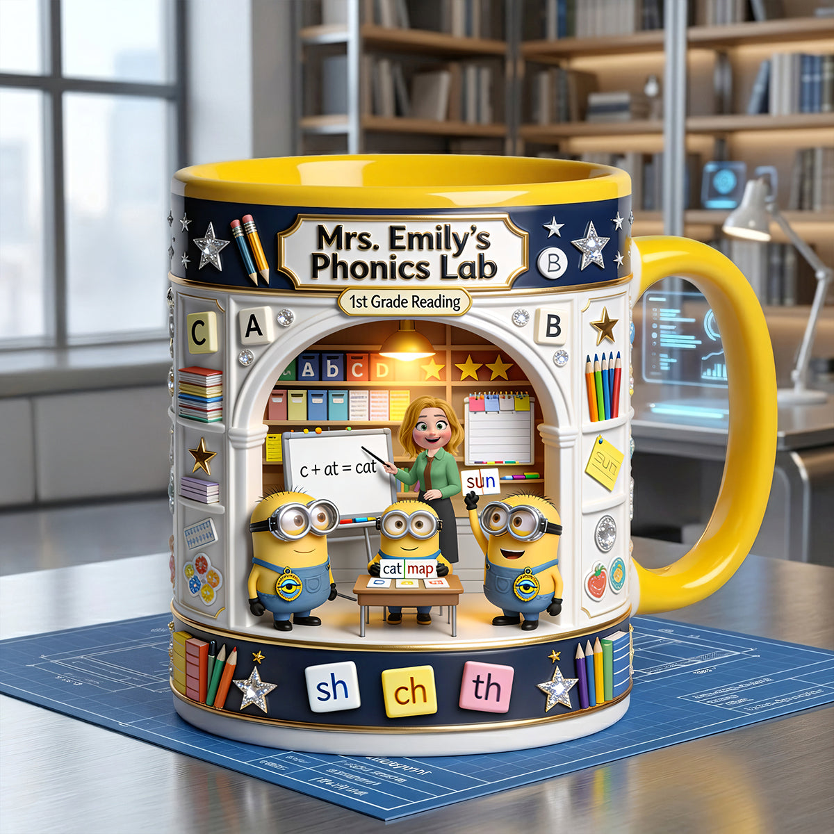 Classroom Boss Coffee Mug - Personalized Gifts For Teacher 02HATA070726