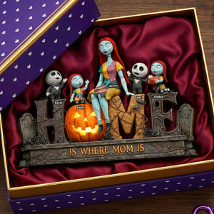 Mom and Kids Spooky Acrylic Plaque - Personalized Gifts For Mother's Day 03toqn250326