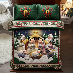 Christmas Faith Quilt Bed Set - Personalized Gifts  11PALU141125