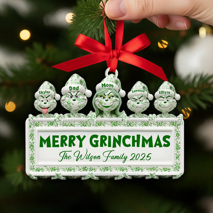 Vintage Christmas Family Ornament Personalized Gifts For Family 02OHDT150925