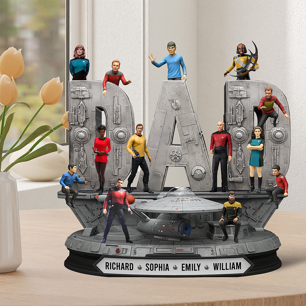 Galaxy Troop Plaque - Personalized Gifts For Dad 04qhqn130525-Homacus