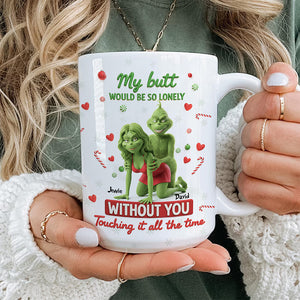 Naughty Couple White Coffee Mug - Personalized Gifts For Couples 04HULU181125