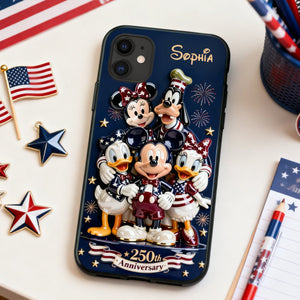 USA 250th Anniversary Phone Case Personalized Gifts 02pgtn110226