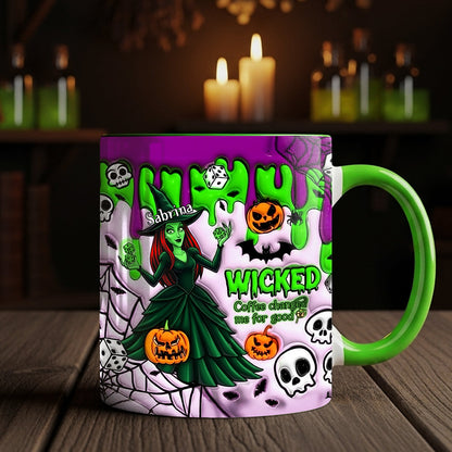 Spooky Spellcaster Coffee Mug - Personalized Gifts For Horror Lovers 02tgta050925