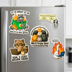 Personalized Gifts For Coworkers Acrylic Fridge Magnet 04hutn171125 - Fridge Magnet - GoDuckee