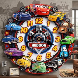 Speed Legends Wall Clock Personalized Gifts For Speed Lovers 01NADT170326