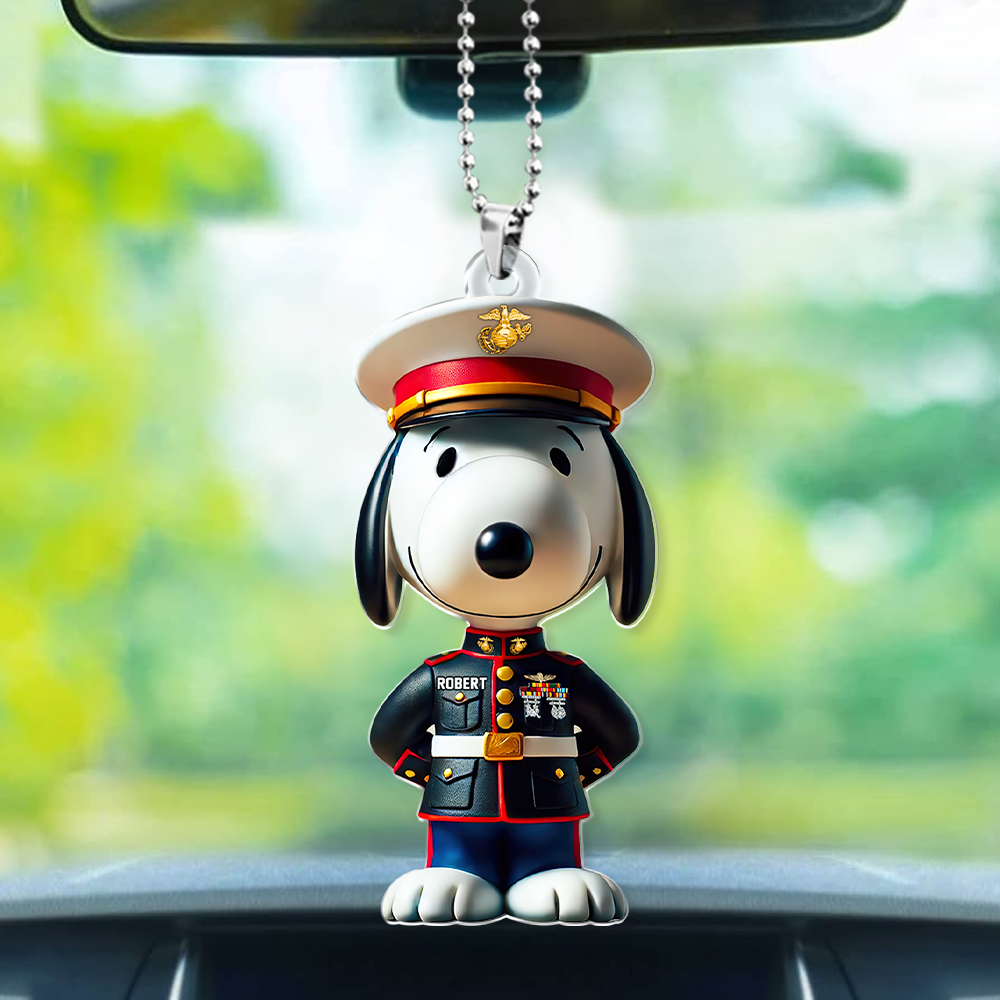 Marine Car Ornament - Personalized Gifts For Marine 02HUPU160725