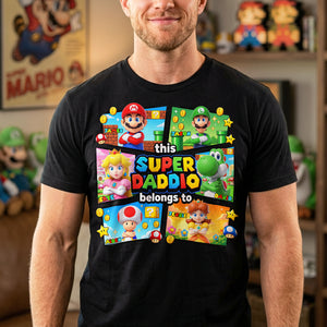 Pixel Adventure Dad 2D Shirt - Personalized Gift For Dads 02NATA130526