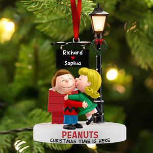 Lovely Couple Acrylic Ornament - Personalized Gifts For Couples 01OHQN111125