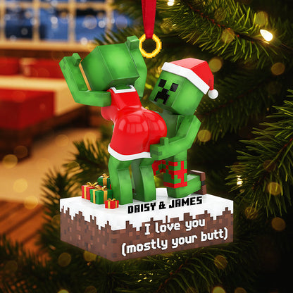 Personalized Gifts For Christmas Couple Acrylic Ornament 01nata120925