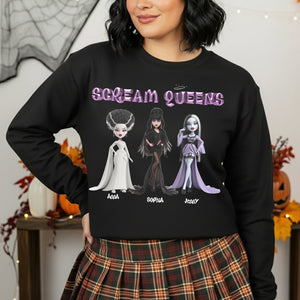 Slay Baddie Shirt, Personalized Gifts For Friends Horror Fans 04qhtn090925