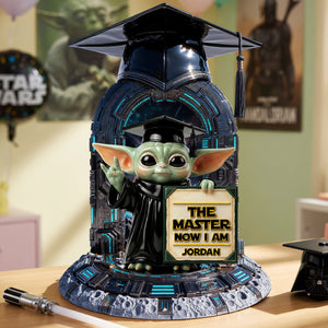 Graduation Green Aliens Acrylic Plaque - Personalized Gifts For Graduates 07todt080526