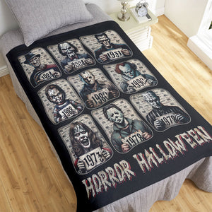 Horror Characters Blanket - Spooky Gifts For Horror Fans 45laxx180725-Homacus