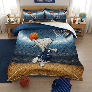 Game On Quilt Bed Set Personalized Gifts For Fans 04TOLU180725