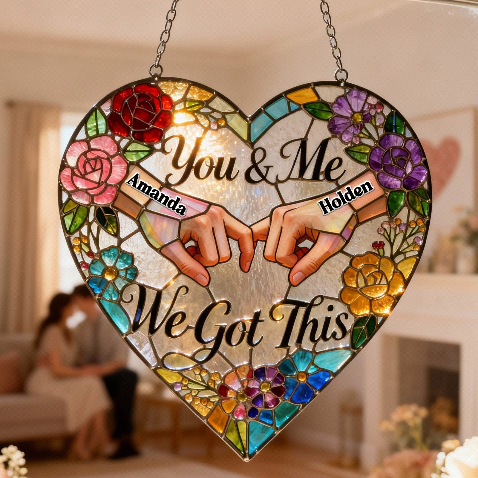 We Got This Suncatcher Ornament - Personalized Gifts For Couple 04hymg070126