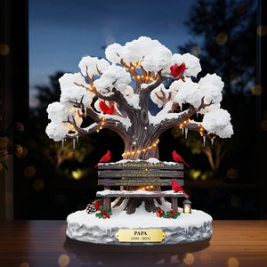 Personalized Christmas Gifts For Heaven Memorial Plaque 04tota230925 - Shaped Plaques - GoDuckee