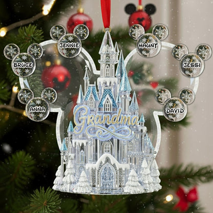 Winter Wonderland Grandma Ornament - Personalized Christmas Gifts For Grandma 05TGLU290825