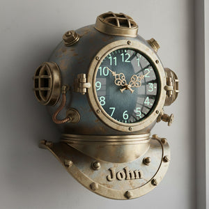 Personalized Gifts For Diver Lovers Acrylic Hanging Wall Clock 02HYTN261225