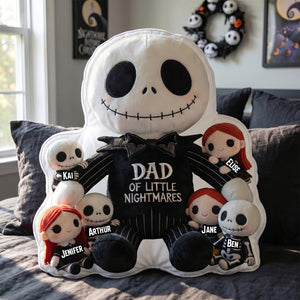 Dad Of Little Horrors Custom Pillow - Personalized Gifts For Dad 02PGDH240426