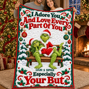 Funny Mischief Couples Blanket - Personalized Christmas Gifts For Couples 03ohtn051026