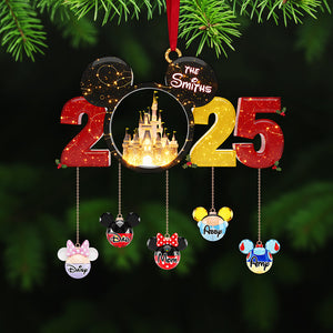 The Family Acrylic Christmas Ornament - Personalized Gifts For Family 05ohta201125