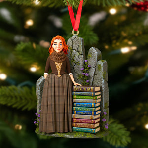 Personalized Gifts For Book Lovers Christmas Ornament 01hutn171025