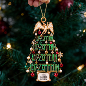 Led Zeppelin Rock Legends Christmas Ornament - Personalized Gifts For Music Lovers 03nadt131026